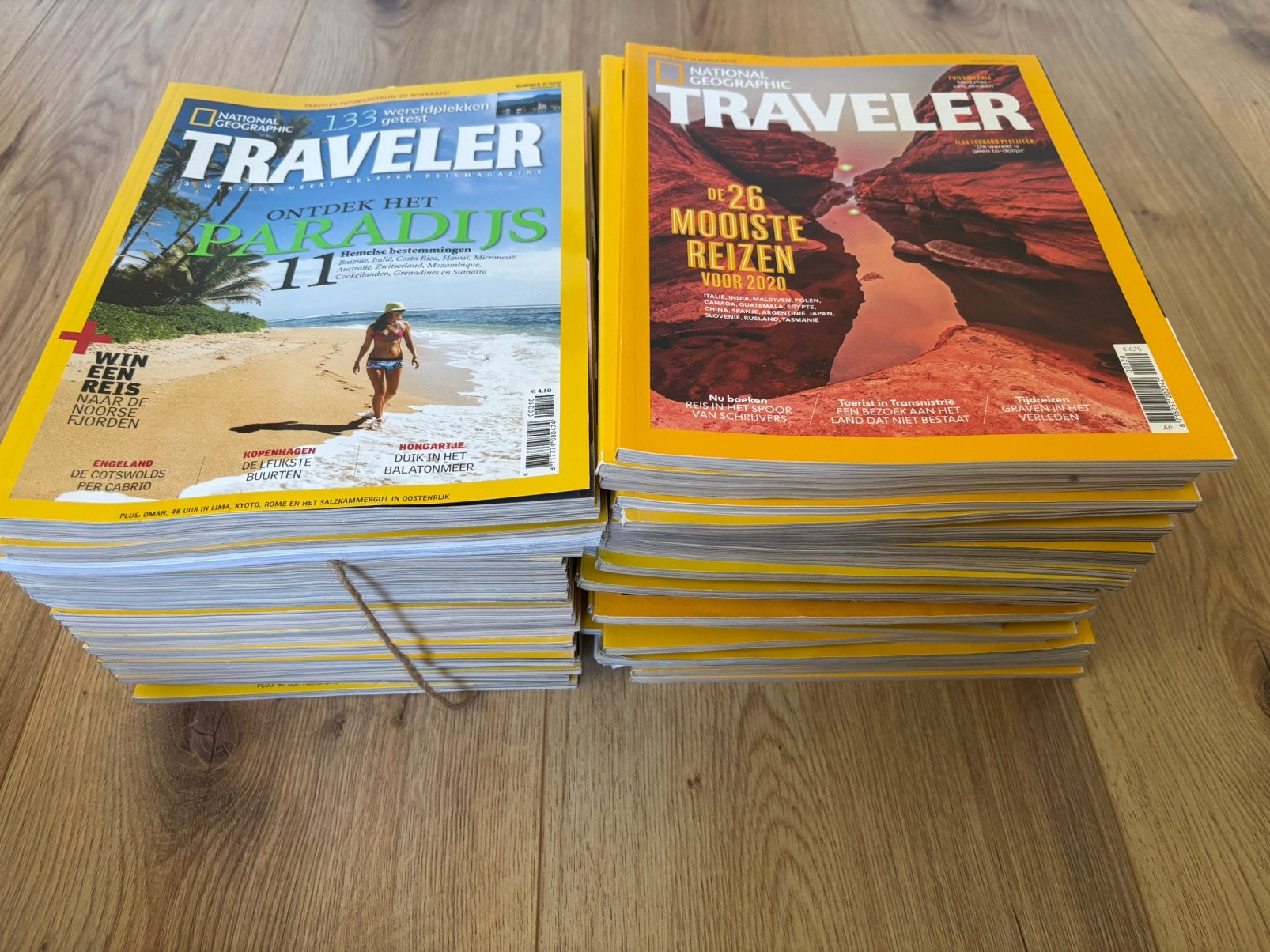 National Geographic Traveler  collectie2009 t/m heden, Boeken, Stripboeken, Meerdere stripboeken, Ophalen, Zo goed als nieuw