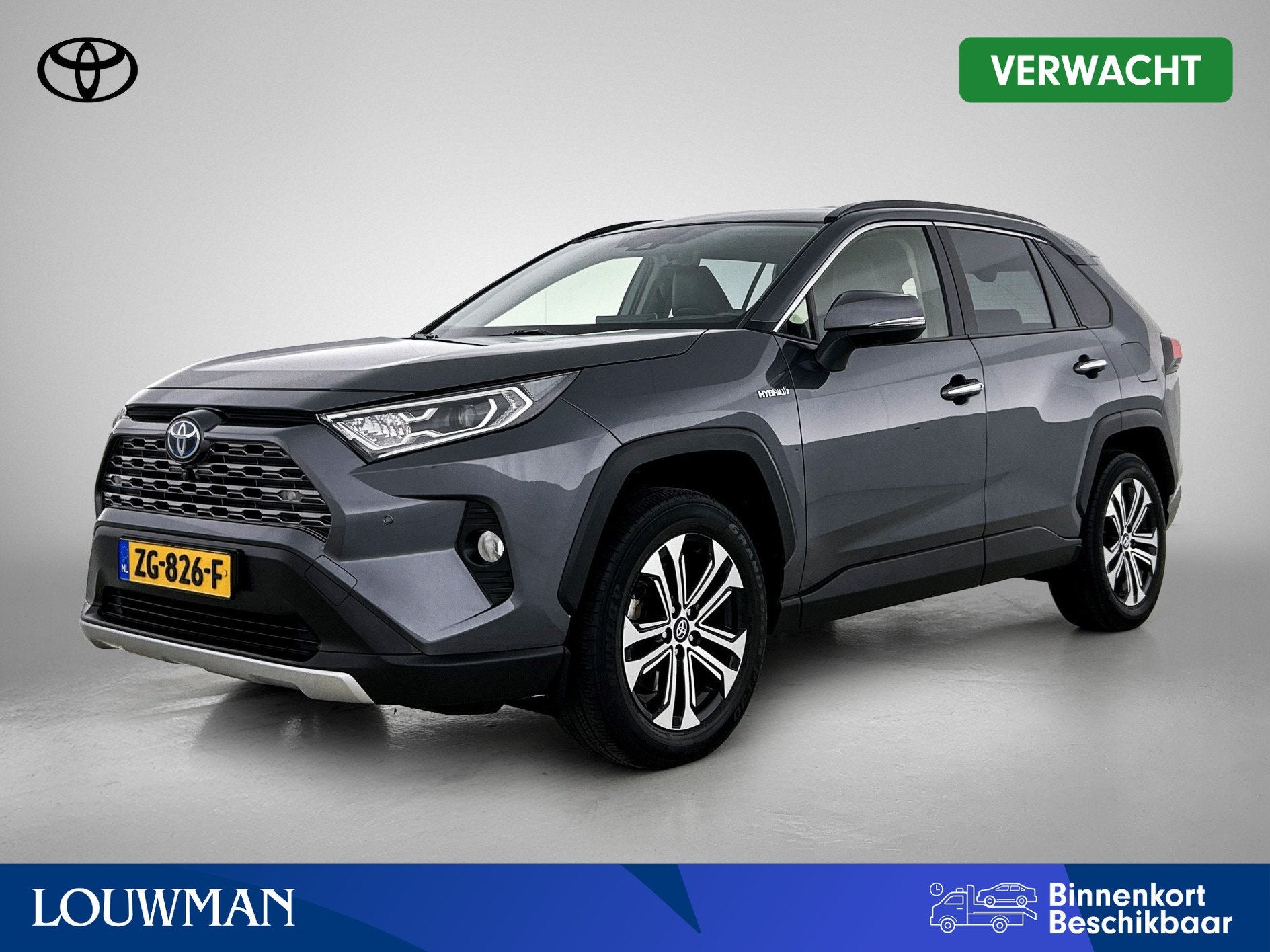Toyota RAV4 2.5 Hybrid AWD Executive | Trekhaak | 1.650 kg T, Automaat, 12 maanden, Gebruikt, 4 cilinders