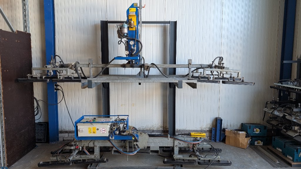 2  Vacu-Stone vacuumheffers, liften  voor sandwichpanelen, Doe-het-zelf en Verbouw, Ophalen, Gebruikt, Elektrisch