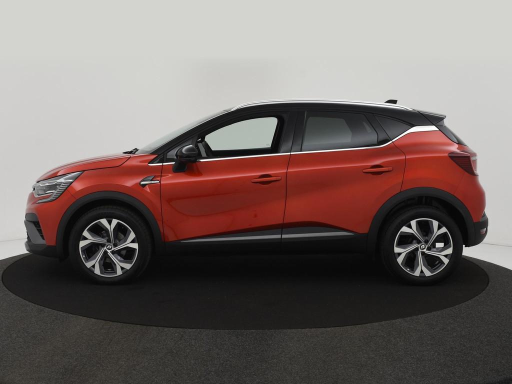 Renault Captur 1.3 mild hybrid 160 R.S. Line NAVI|CAMERA|STO, Gebruikt, 4 cilinders, Leder en Stof, Bedrijf