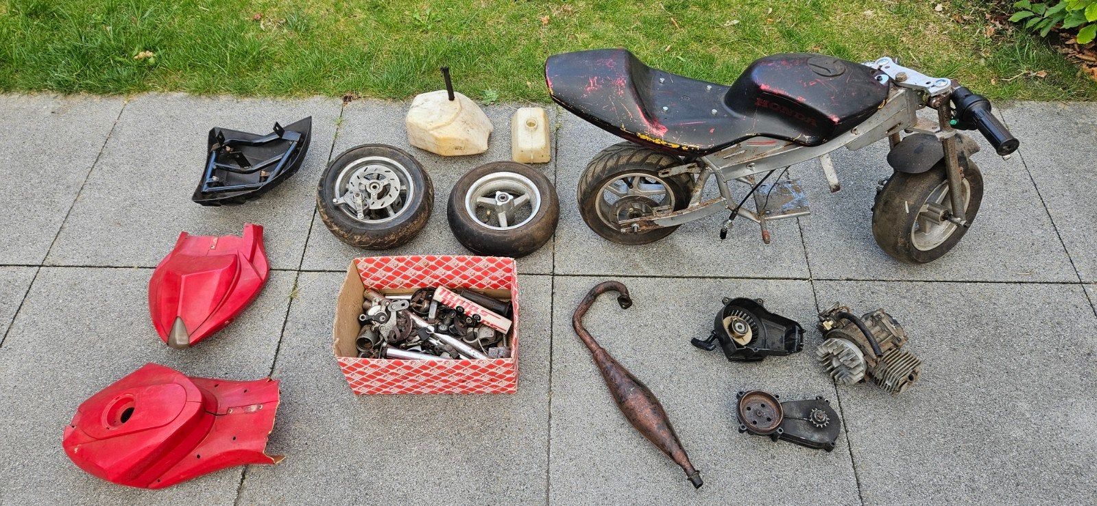 minibike onderdelen, Fietsen en Brommers, Minibikes, Midibikes en Pitbikes, Ophalen of Verzenden
