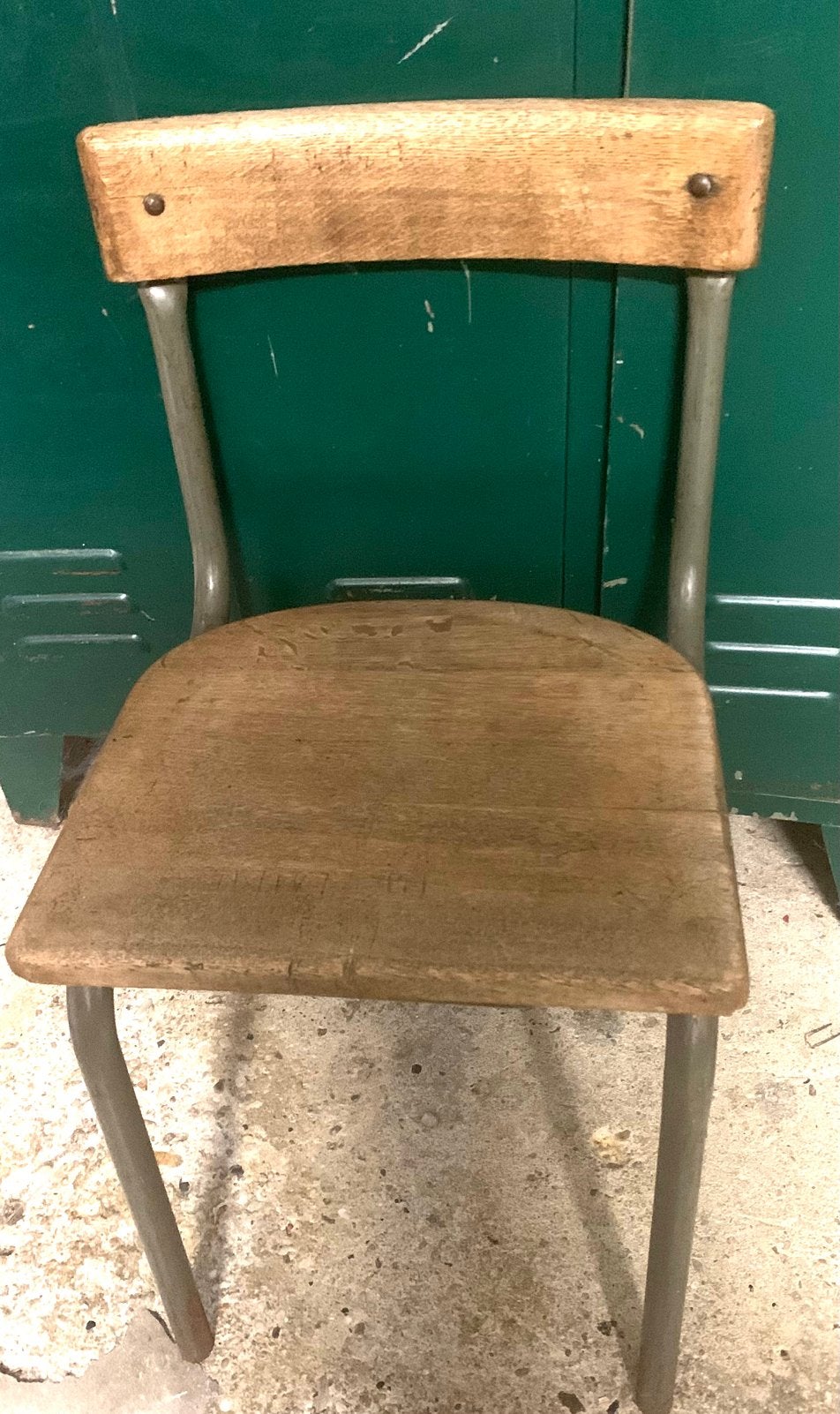 Vintage Tubax schoolstoel (10st)  - Jaren '50 design, Antiek en Kunst, Ophalen