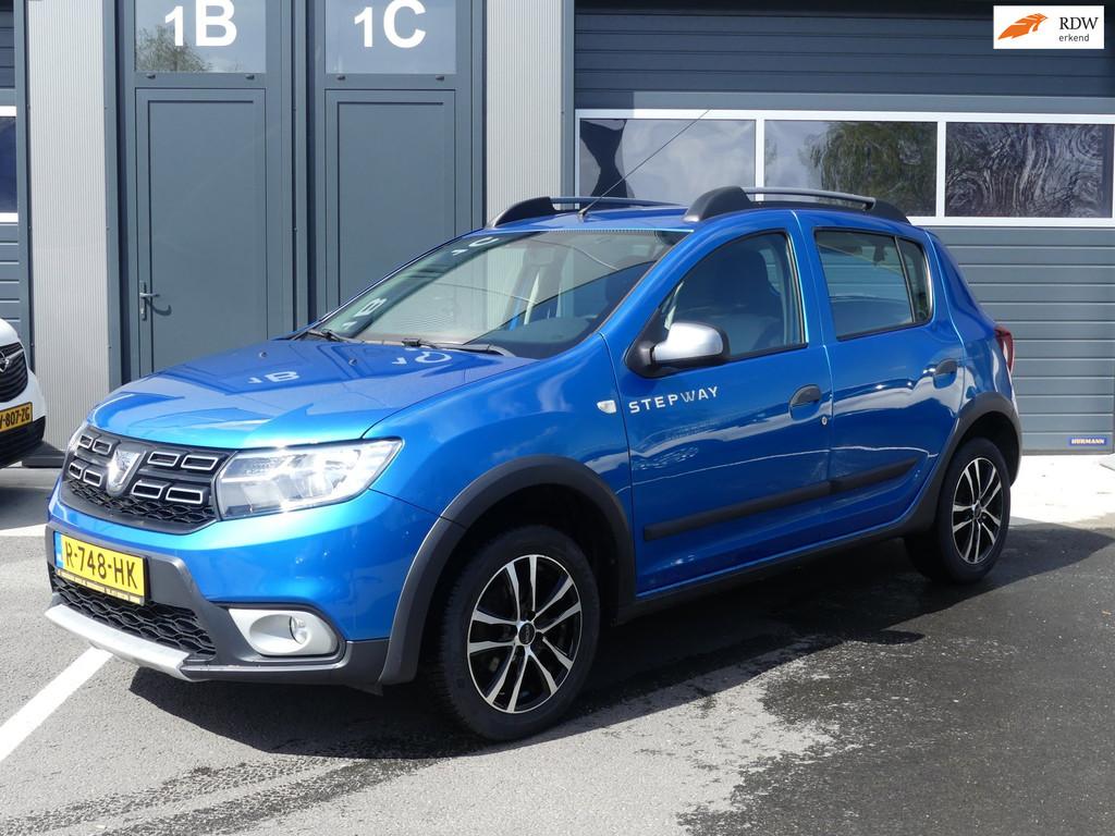 Dacia Sandero 0.9 TCe SL Stepway Automaat Hoge instap Airco, Auto's, Dacia, Bedrijf, Te koop, Sandero Stepway, ABS, Airbags, Airconditioning
