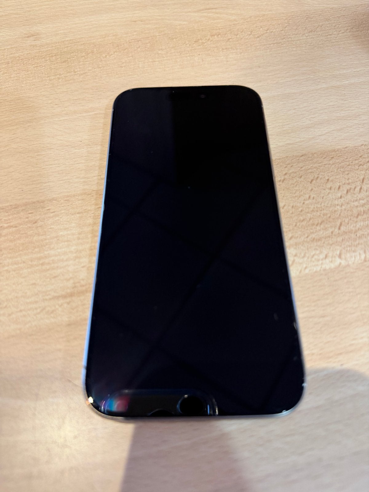 Iphone 15 Pro Krasvrij - 80% batterij - Incl. hoesje & doos, 80 %, 128 GB, Zwart, Ophalen of Verzenden