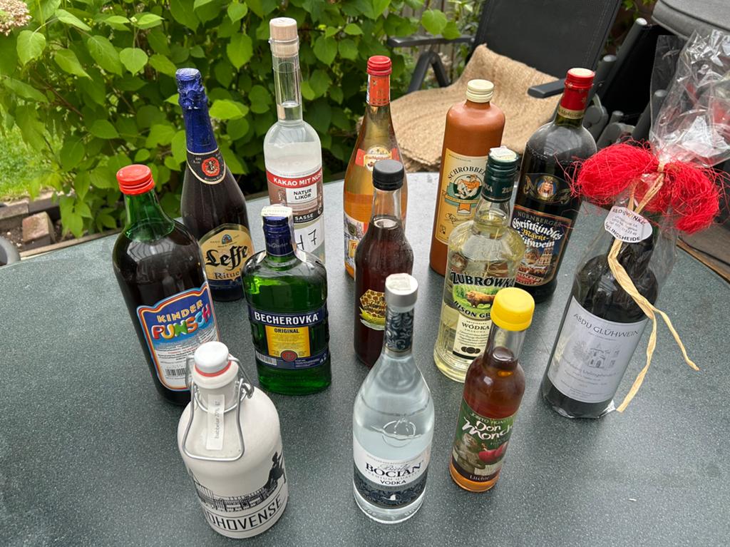 Assortiment drank, Ophalen, Overige gebieden, Overige typen