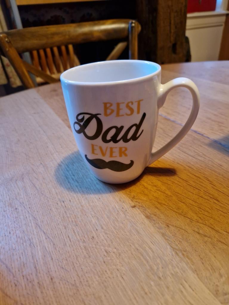 BEST DAD EVER BEKER, Ophalen of Verzenden