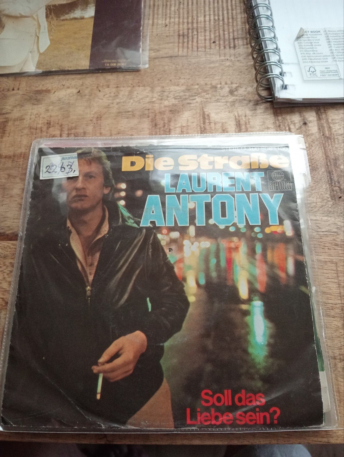 laurent Antony - die strase, Ophalen of Verzenden, Zo goed als nieuw, Overige formaten