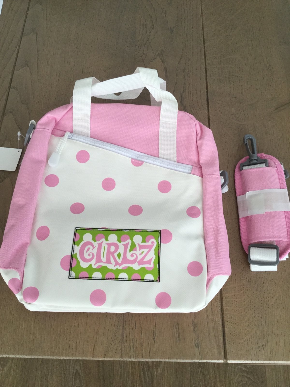 Meisjes fietstas stippel roze met wit NIEUW FASTRIDER, Ophalen of Verzenden, Nieuw, Roze, Minder dan 30 cm
