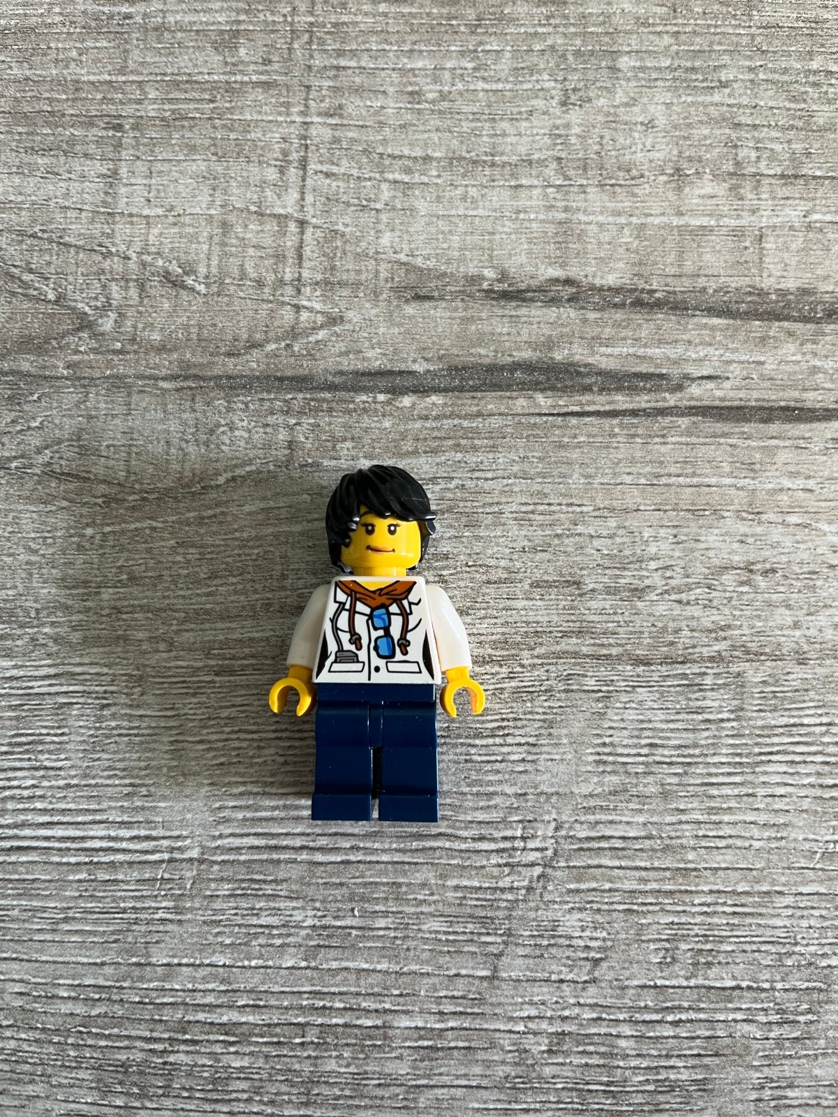 Lego minifigure cty0814 city jungle female scientist, City, Lego, Ophalen of Verzenden, Zo goed als nieuw
