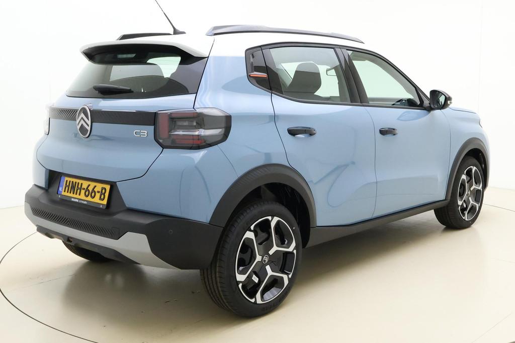 Citroen C3 1.2 Turbo 100PK Plus | Demo | Achteruit Rijcamera, Auto's, Voorwielaandrijving, 600 kg, Euro 6, 1199 cc