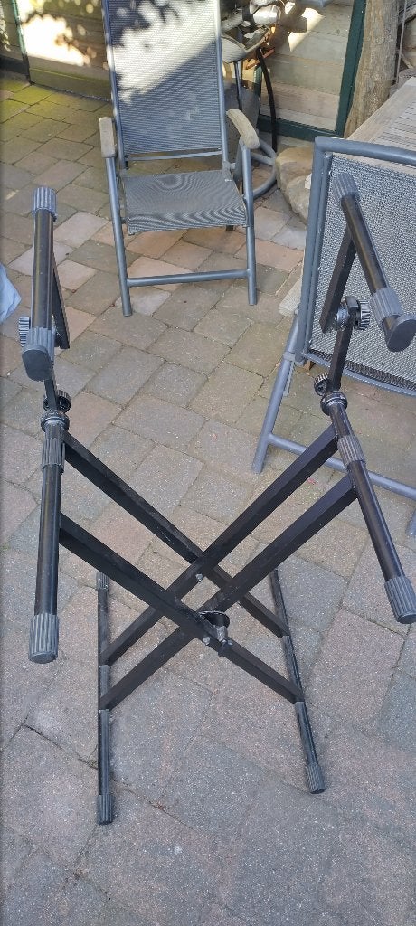 Keyboardstandaard, Muziek en Instrumenten, Ophalen, Zo goed als nieuw, Instrumentstandaard, Keyboard of Synthesizer
