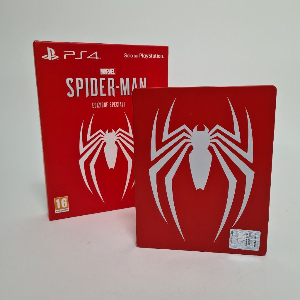 Spiderman PS4 Collectors Editie | Italiaans, Game in Engels, Avontuur en Actie, Gebruikt, 1 speler, Ophalen of Verzenden