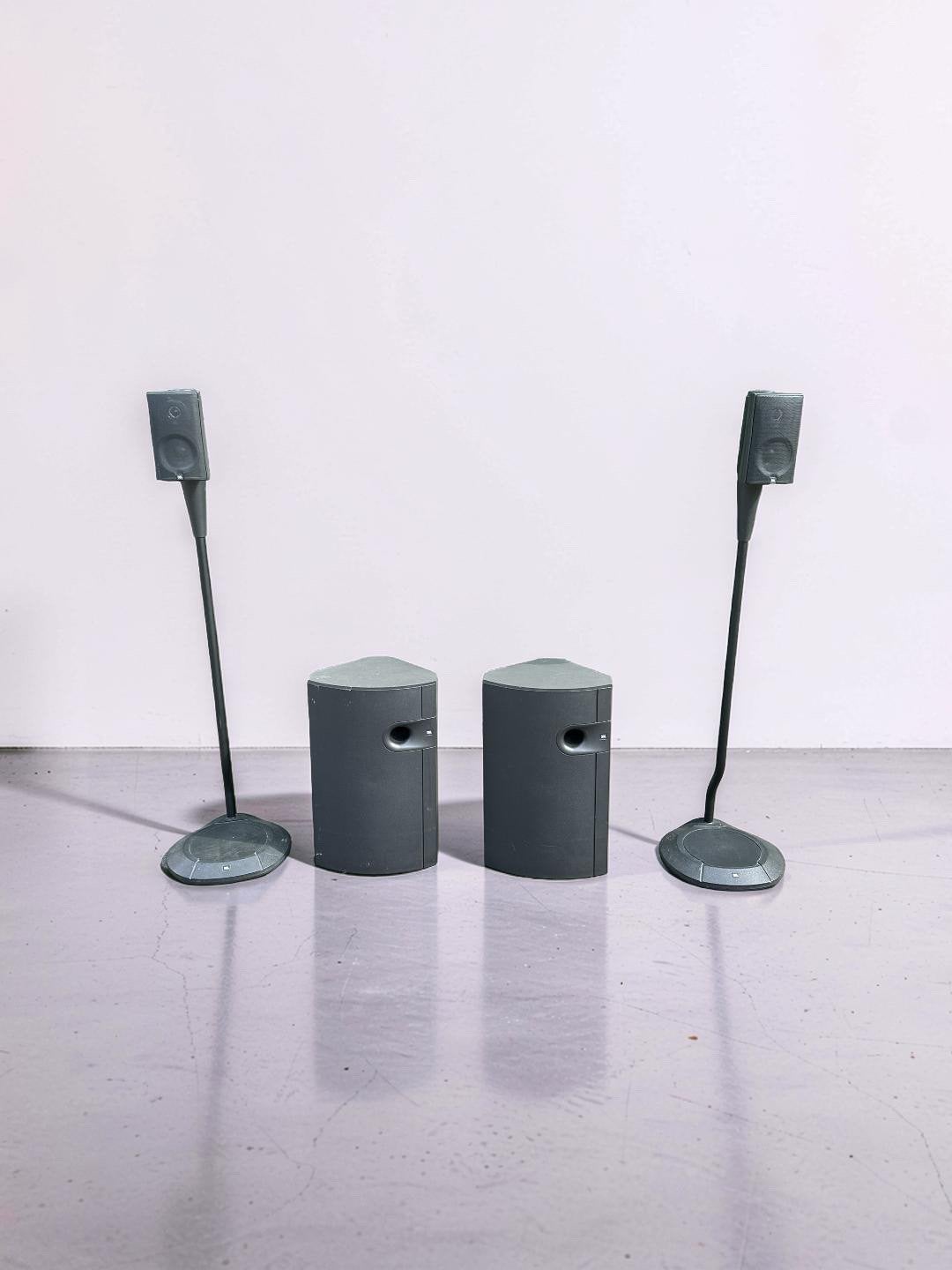 Complete Vintage JBL Music 1 Speakerset (Sat 1 + Bass 1), Overige merken, 70 watt of meer, Ophalen of Verzenden, Zo goed als nieuw