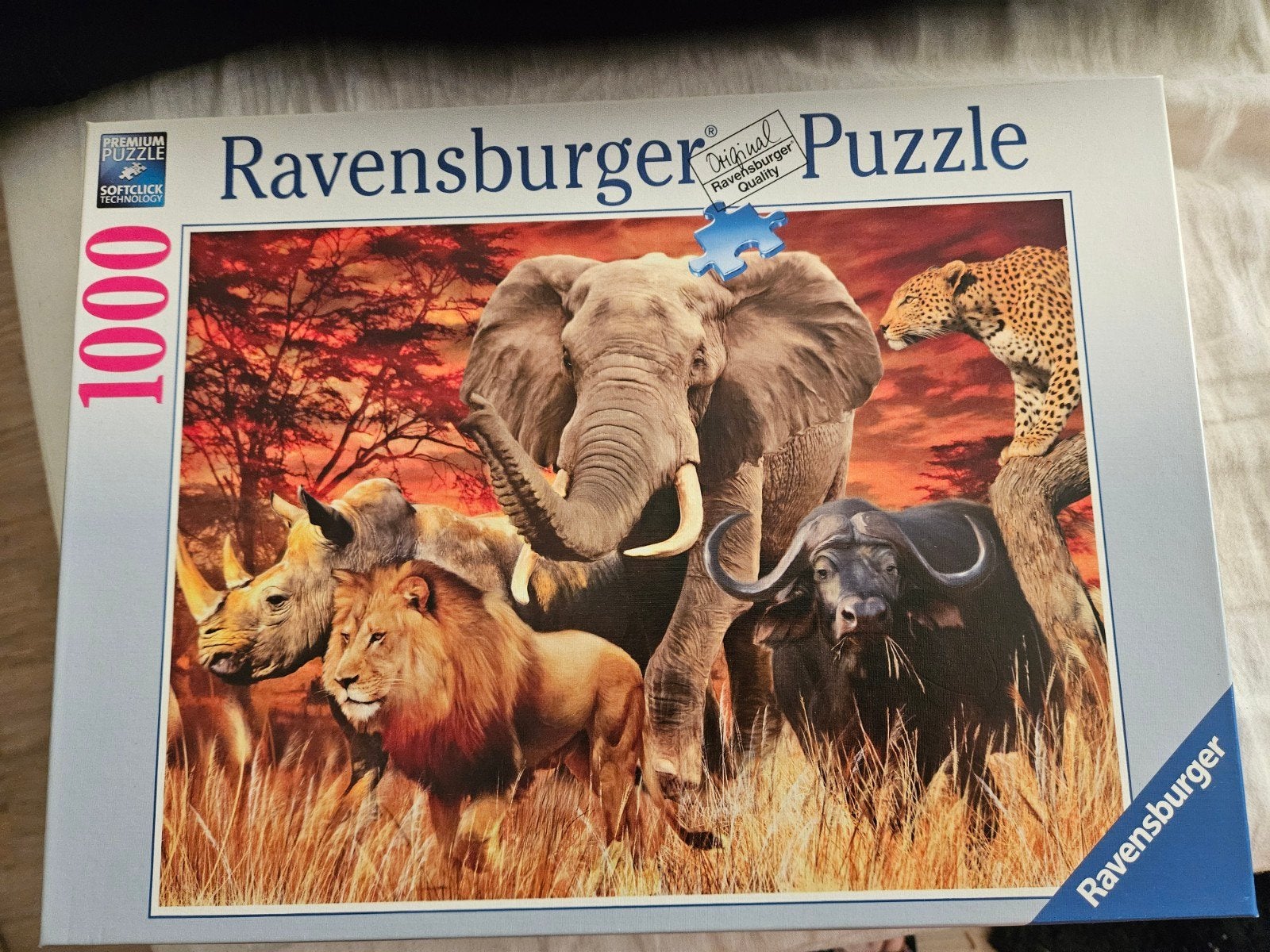 puzzel 1000 stukjes ravensburger, Ophalen of Verzenden, 500 t/m 1500 stukjes, Zo goed als nieuw