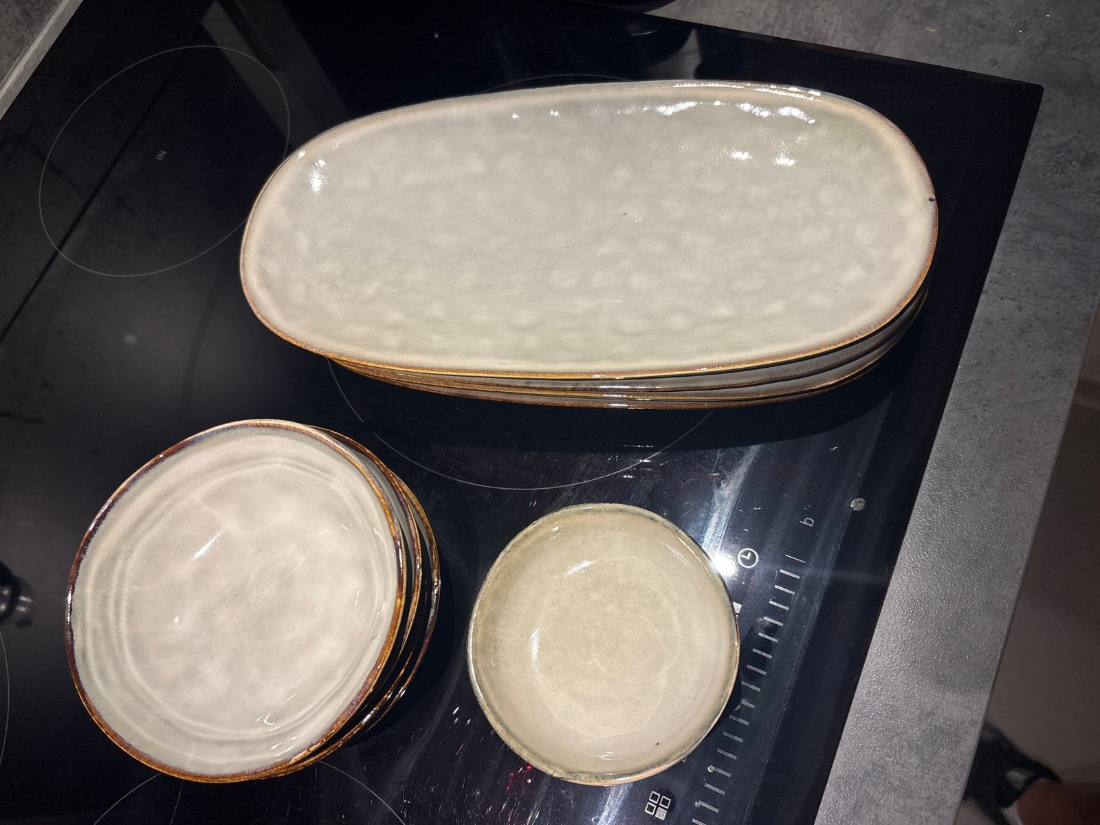 Set van 12 Toscane schaaltjes - Nieuwstaat, Ophalen, Nieuw, Keramiek, Schaal of Schalen