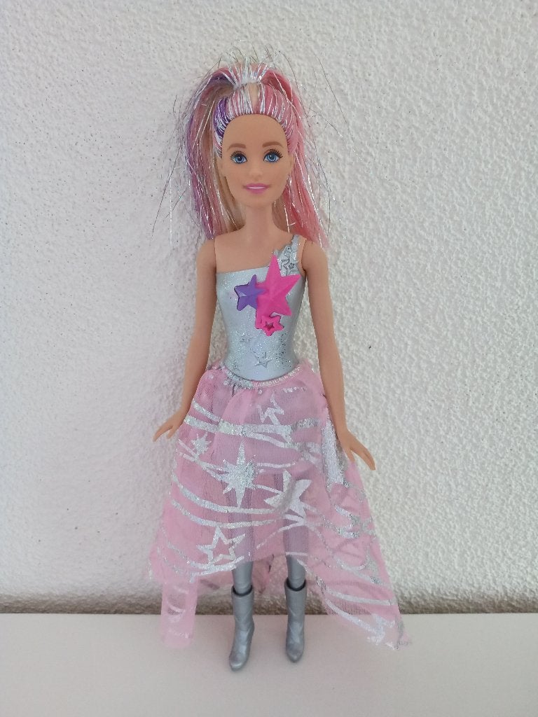 Barbie Pop uit de film Barbie Star Light Avontuur, Ophalen of Verzenden, Gebruikt, Pop