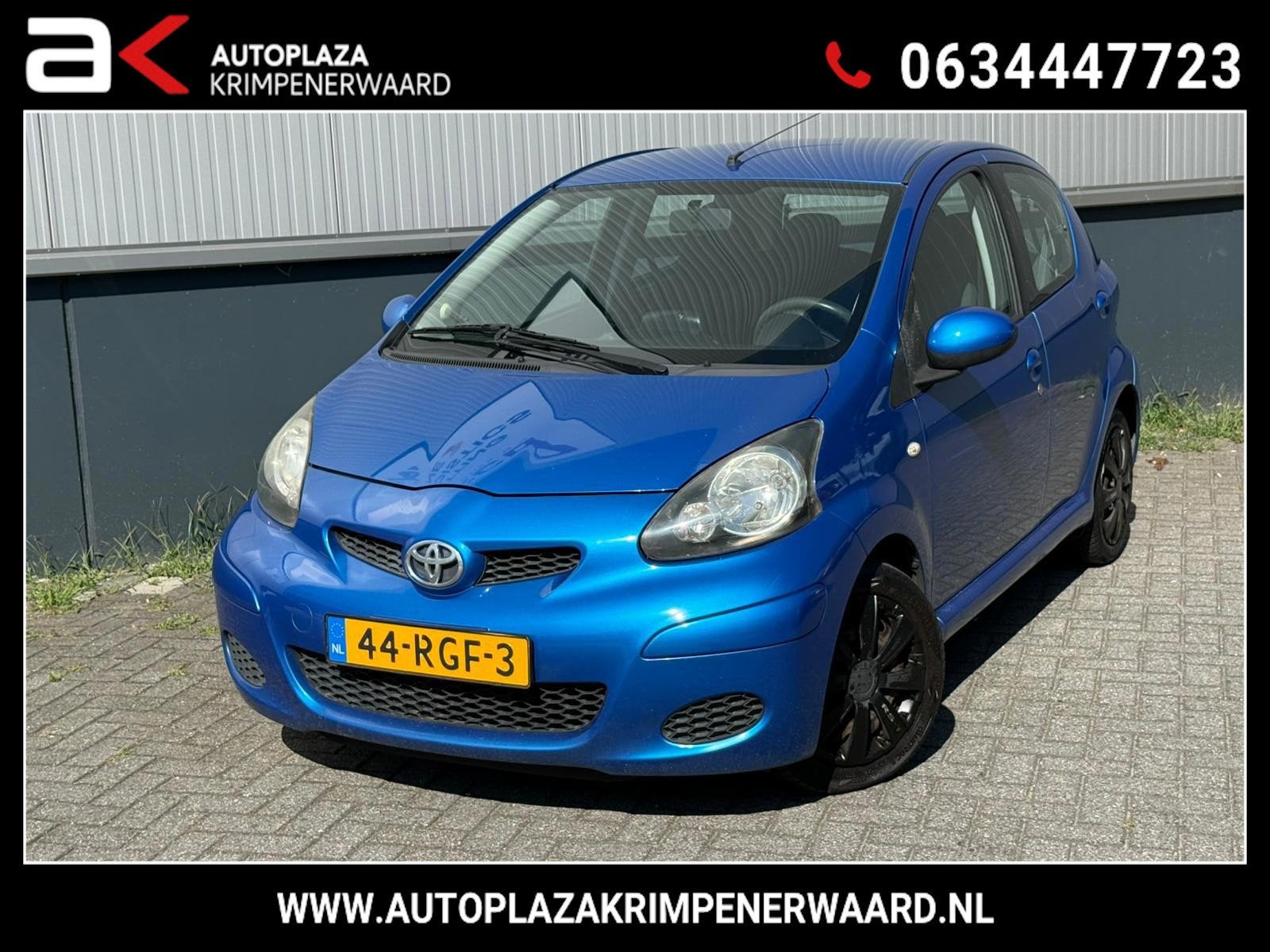 Toyota Aygo Gereserveerd!, Auto's, Voorwielaandrijving, Euro 5, Stof, Gebruikt