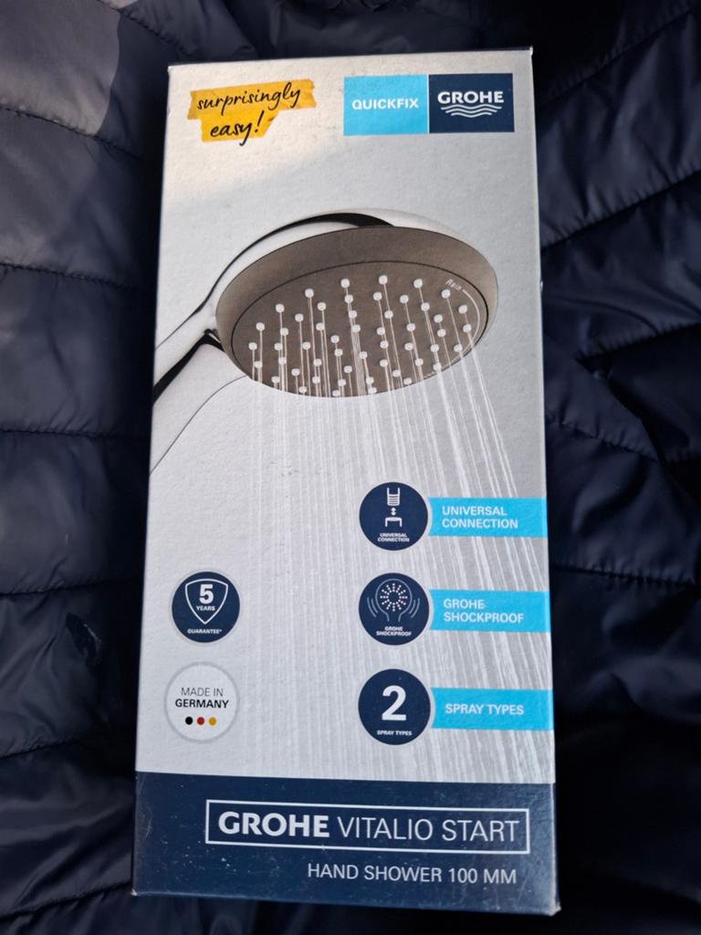 Nieuwe Grohe Vitalio Start handdouche 100 mm, Doe-het-zelf en Verbouw, Sanitair, Ophalen of Verzenden, Nieuw, Douche