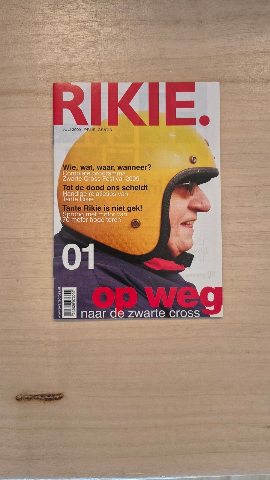 Rikie op weg naar de Zwarte Cross - 1e uitgave (juli 2009), Ophalen of Verzenden