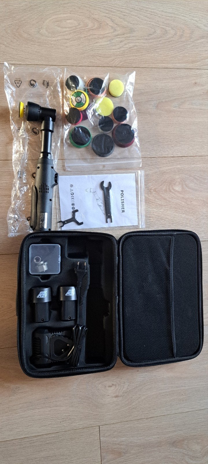 Gloednieuwe accu mini polijstmachine, Ophalen of Verzenden