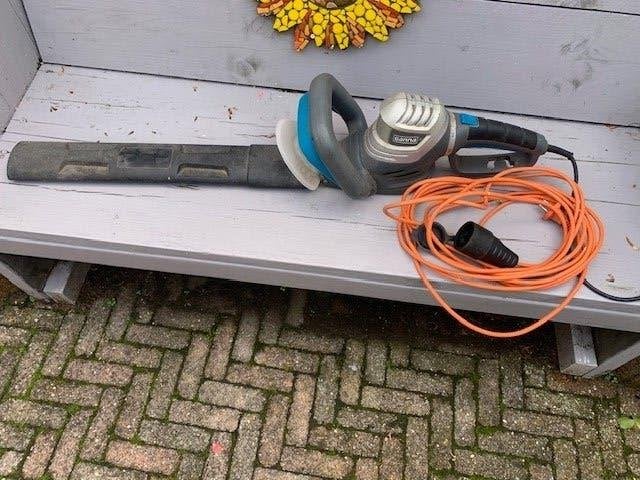 Te koop electrische heggeschaar, Ophalen, Gebruikt, Elektrisch, Gamma