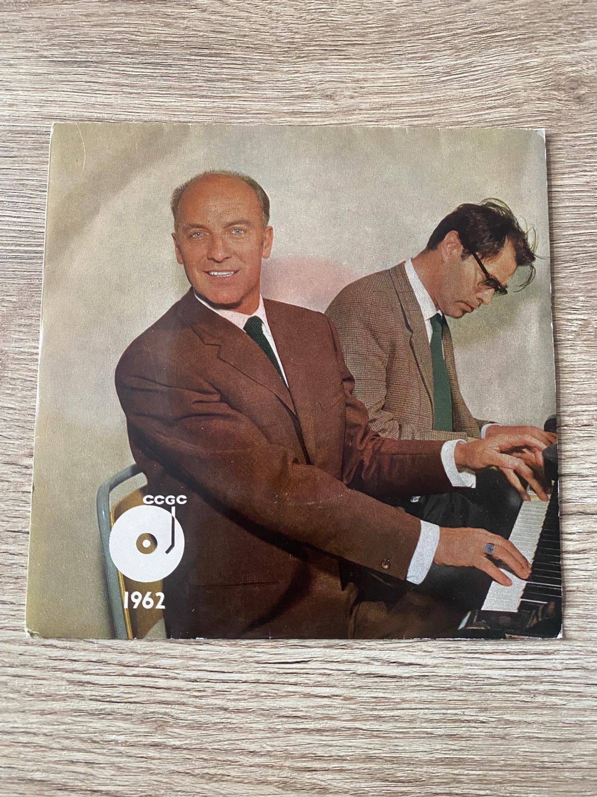 Wim Sonneveld & Godfried Bomans – CCGC 1962 | Promotie 7, Cd's en Dvd's, Gebruikt, 7 inch, Ophalen of Verzenden, EP