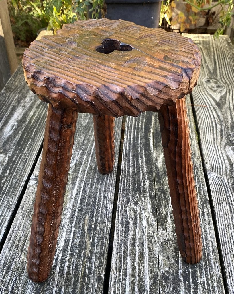 Leuk Vintage Spaans Melkkrukje - brocante antiel landelijk, Ophalen of Verzenden, Gebruikt, Hout
