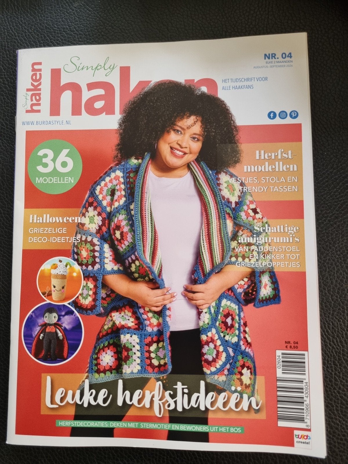 Simply Haken Magazine Nr. 04 - Herfstmodellen & Halloween, Verzenden, Haken, Patroon of Boek