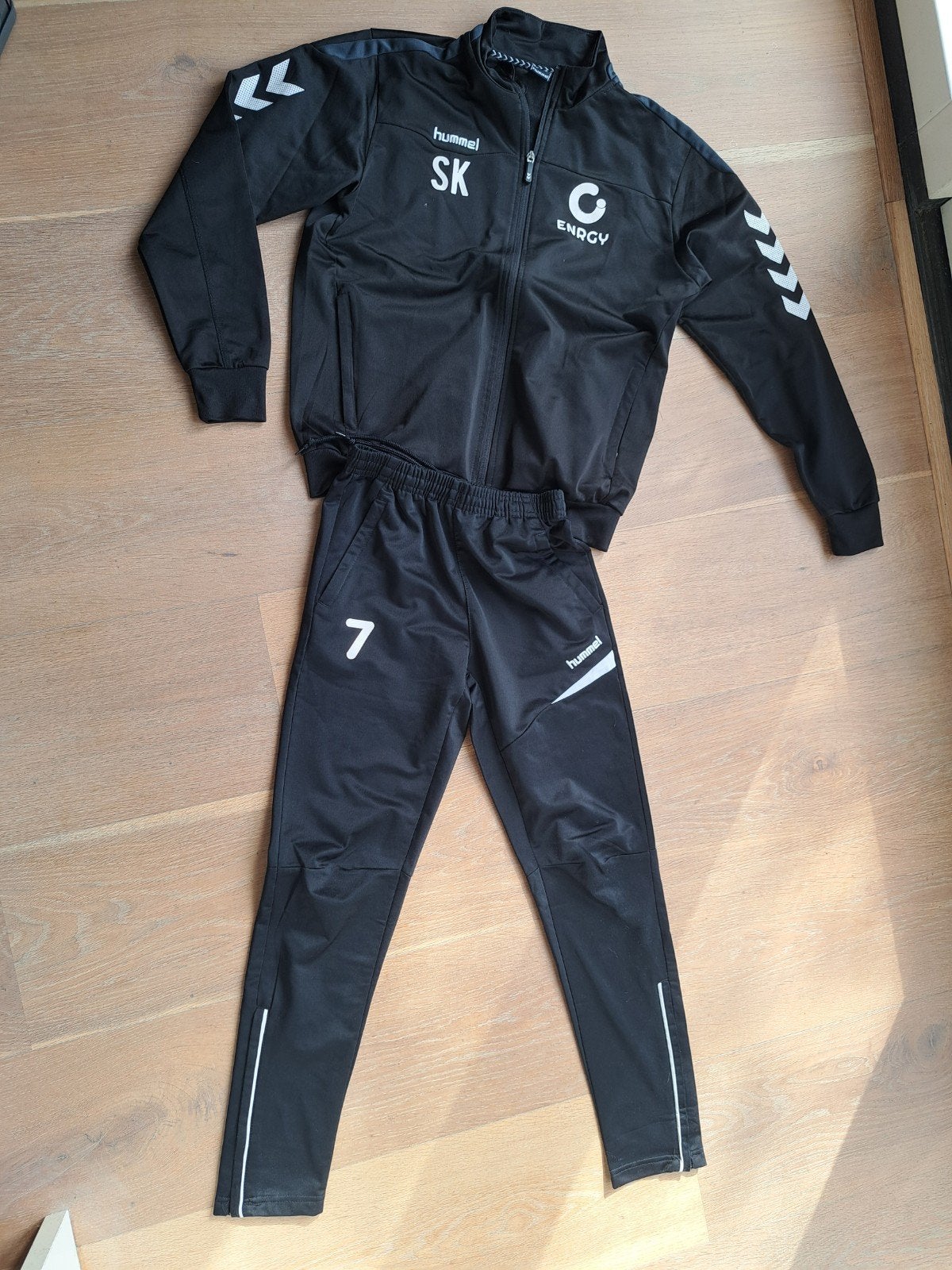 Hummel trainingspak jasje (S) en broek (152), Ophalen of Verzenden