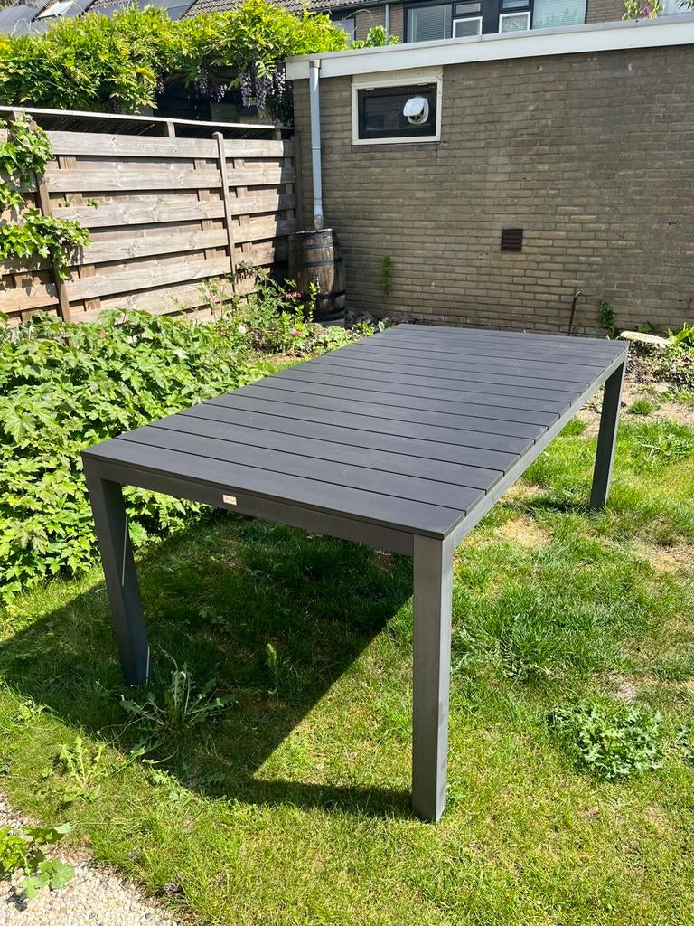 Tuintafel Bellagio 180x100cm, Tuin en Terras, Ophalen, Zo goed als nieuw, Rechthoekig, Aluminium