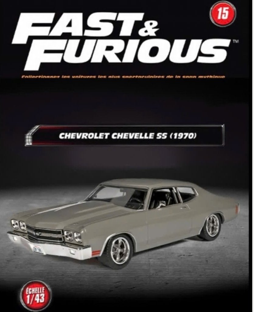 Chevrolet Chevelle SS 1970 1/43 FAST & FURIOUS ALTAYA # 15, Verzenden, Nieuw, Auto, Overige merken