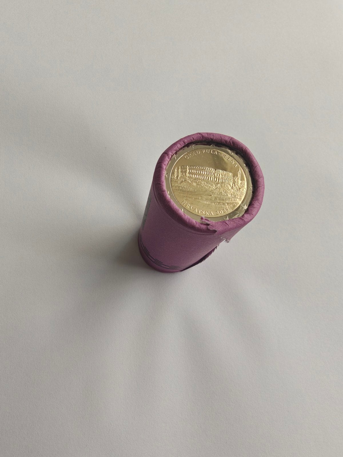 Kroatië 2 euro 2025 'Grad Pula - Arena' muntrol UNC, Ophalen of Verzenden
