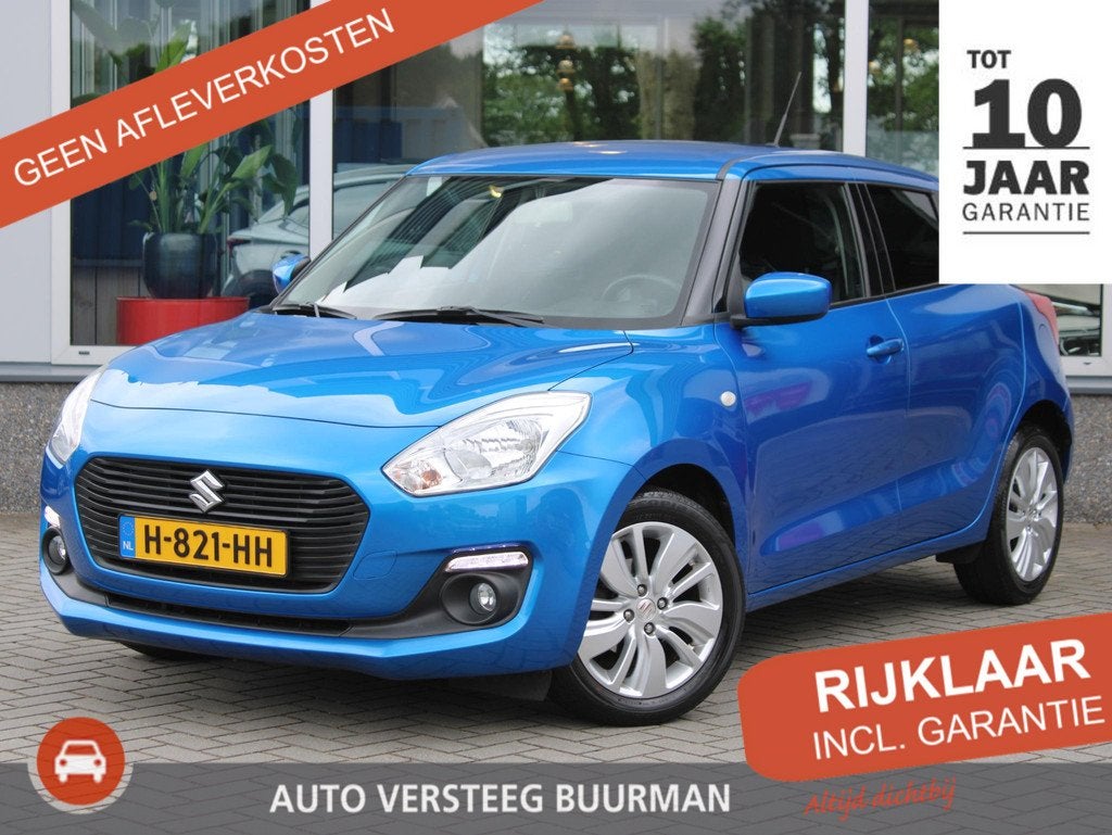 Suzuki Swift 1.2 Smart Hybrid Select CVT Automaat 1e Eigenaa, Auto's, Suzuki, 12 maanden, Stof, Gebruikt, 4 cilinders