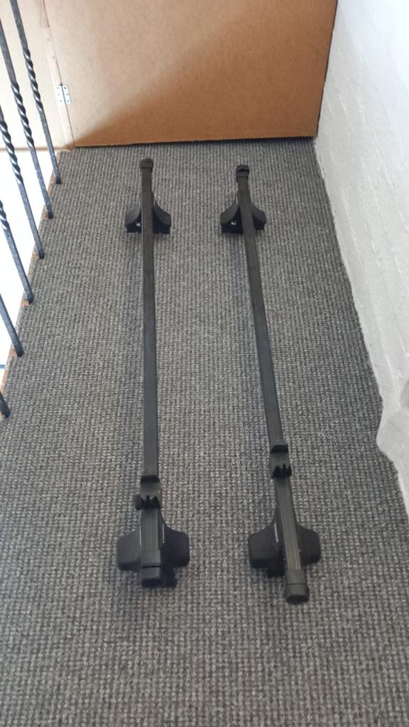 Thule dakdragers L = 127 cm - Gebruikt, Auto diversen, Dakdragers, Gebruikt, Ophalen