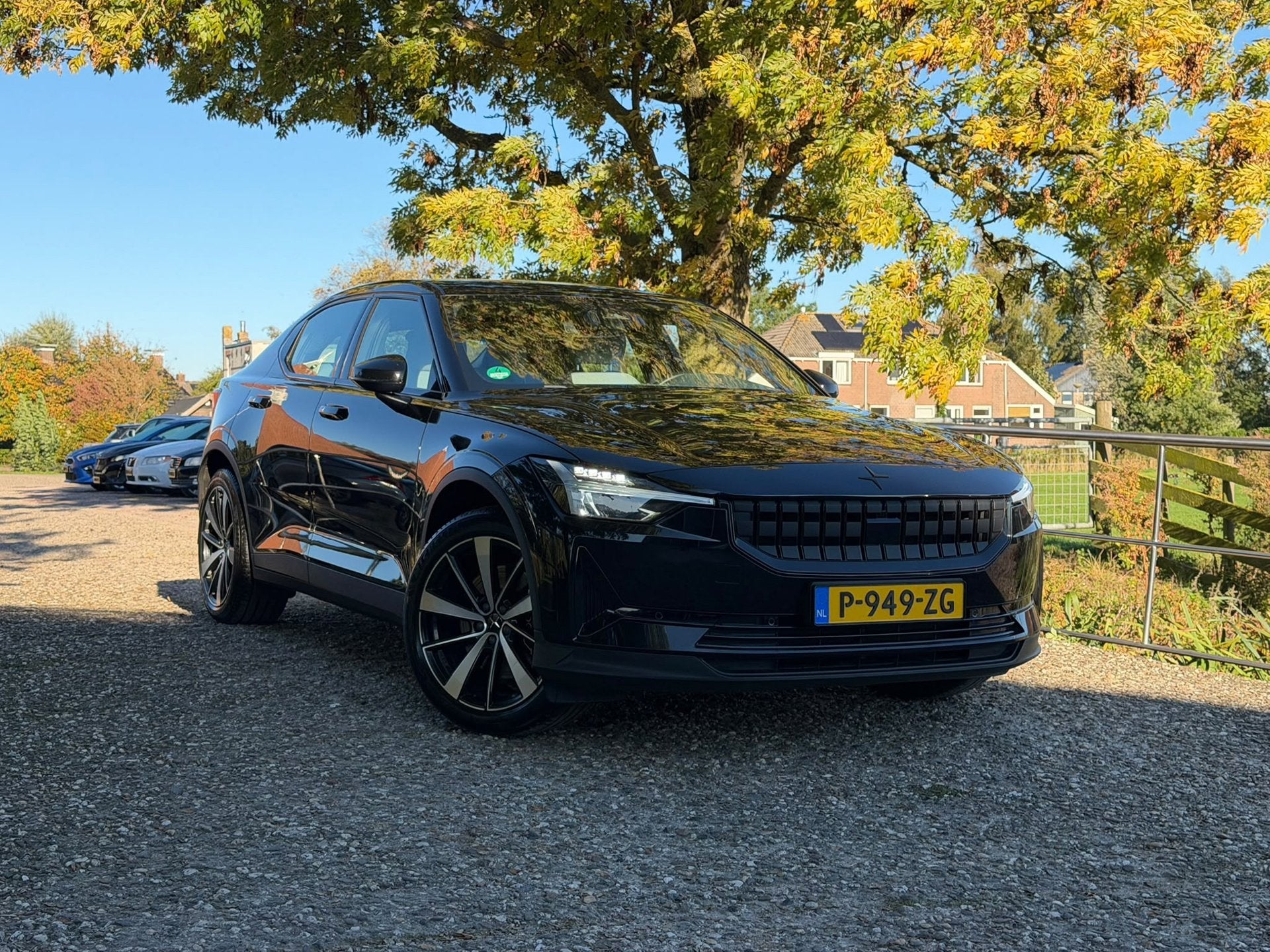 Polestar 2 Standard Range Single Motor 63kWh | 90% Soh + Car, Auto's, Polestar 2, Stof, Gebruikt, Grijs
