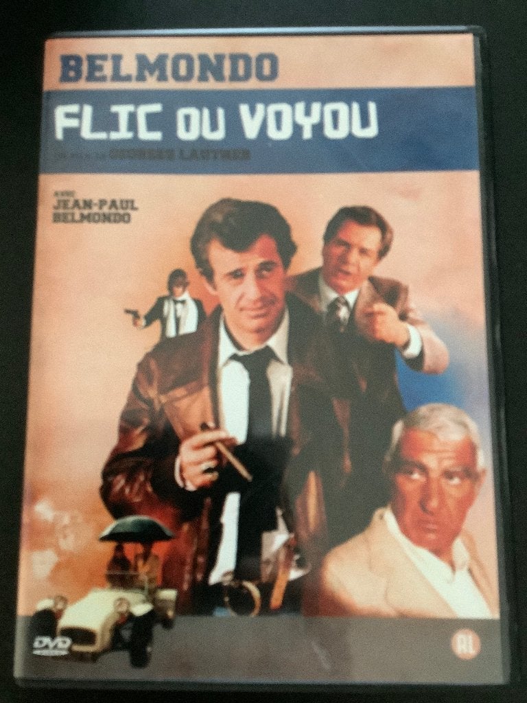 Flic ou Voyou (Cop or Hood) - Jean-Paul Belmondo DVD, Overige gebieden, Nederlands, Ophalen of Verzenden, Zo goed als nieuw