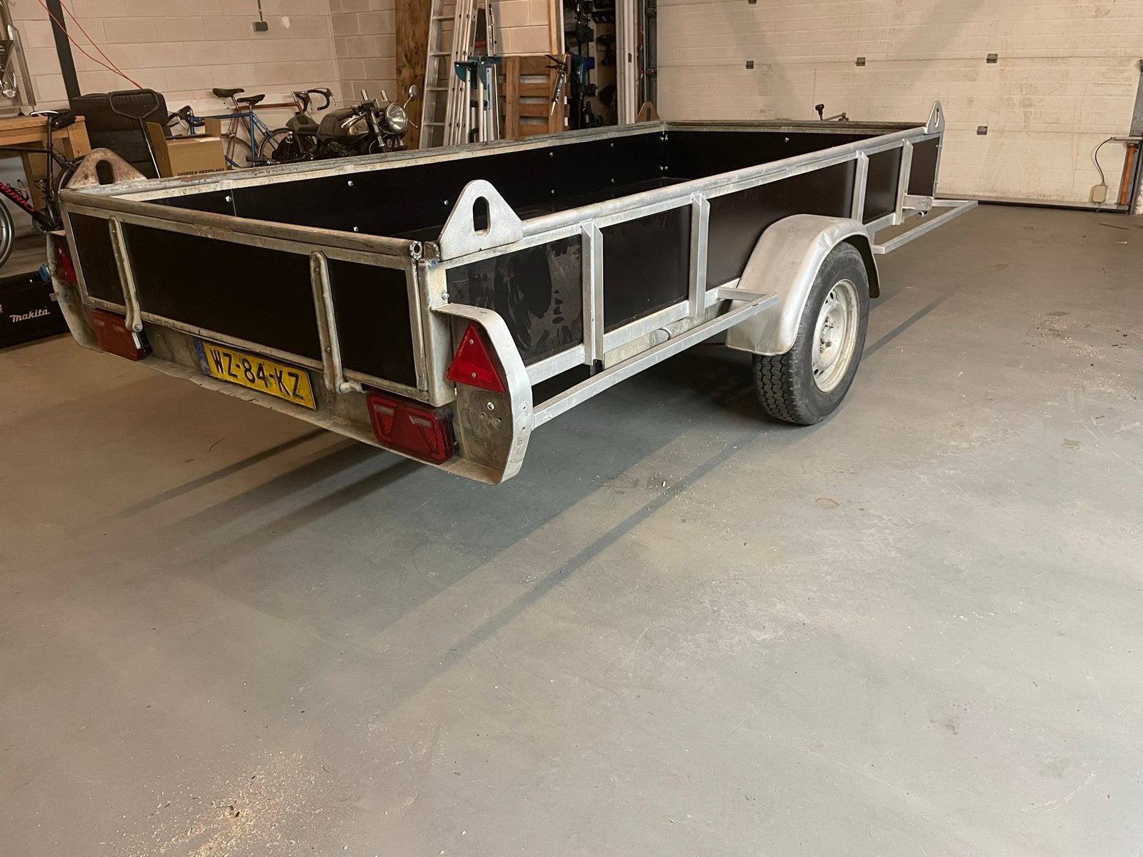 Robuuste aanhanger 1500kg - Ideaal voor zwaar transport, Ophalen, Gebruikt