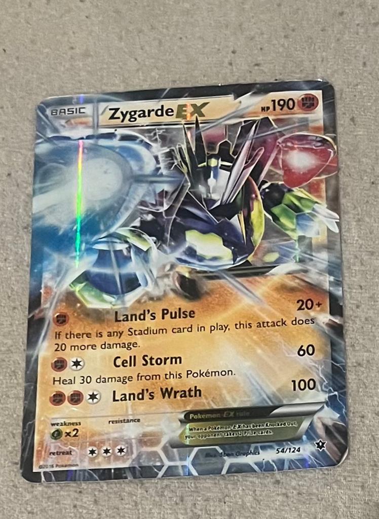 JUMBO Pokémon Kaarten: Eternatus V, Copperajah V, Zygarde EX, Ophalen of Verzenden, Zo goed als nieuw, Meerdere kaarten, Foil