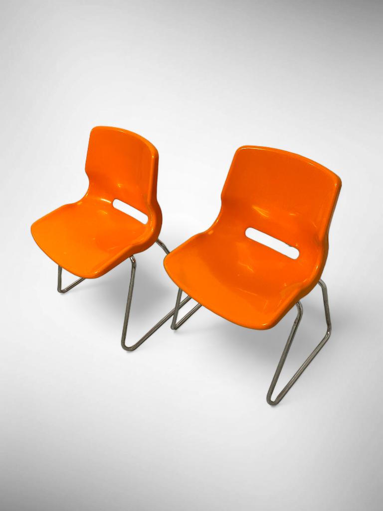 Een set van 2 ‘Clipper’ chairs by Svante Schöblom, 1970’s, Huis en Inrichting, Ophalen, Twee, Overige kleuren, ?