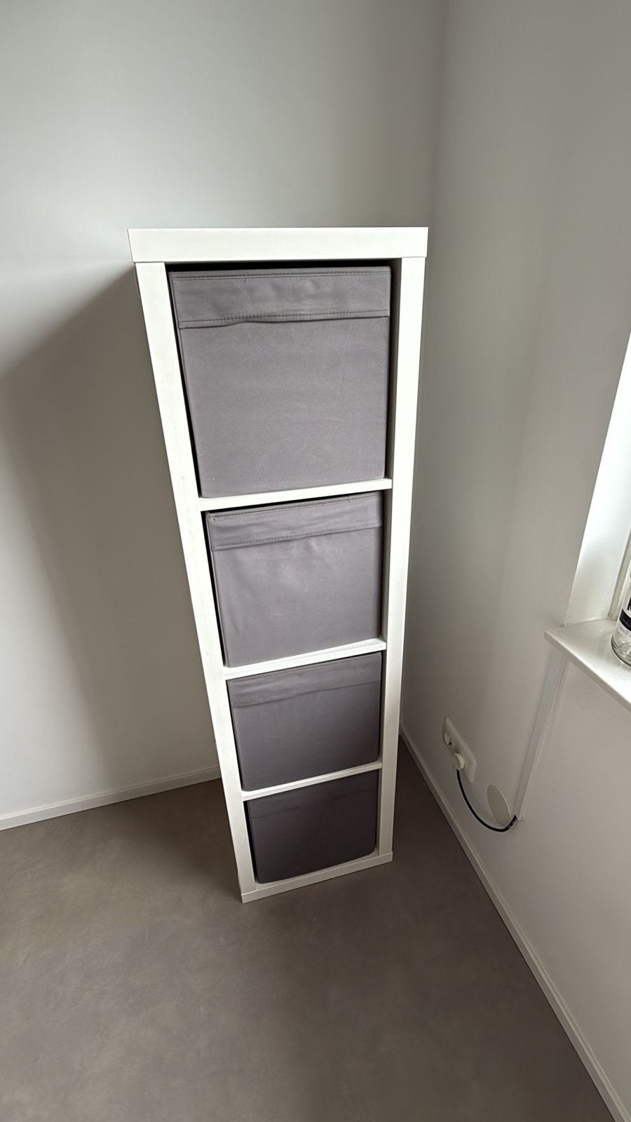IKEA KALLAX kast met 4 DRÖNA bakken, Huis en Inrichting, Kasten | Overige, Ophalen, Gebruikt