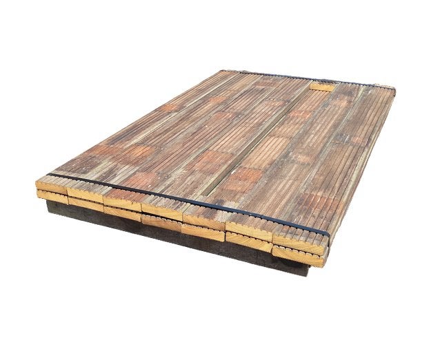 13 Hardhouten vlonderplanken 1.65 m lang nr: HP6, Tuin en Terras, Ophalen, Nieuw, Hout