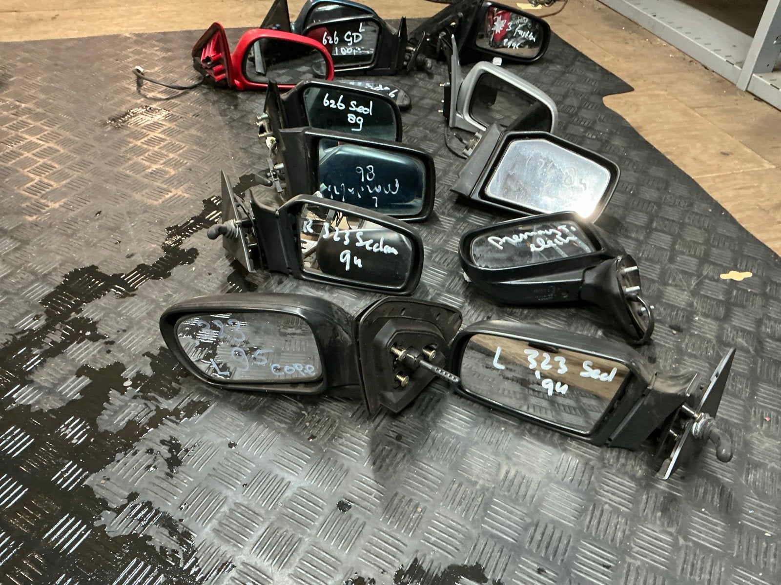 Diverse gebruikte autospiegels - Mazda, Premacy, 323 626, Ophalen of Verzenden, Gebruikt, Mazda