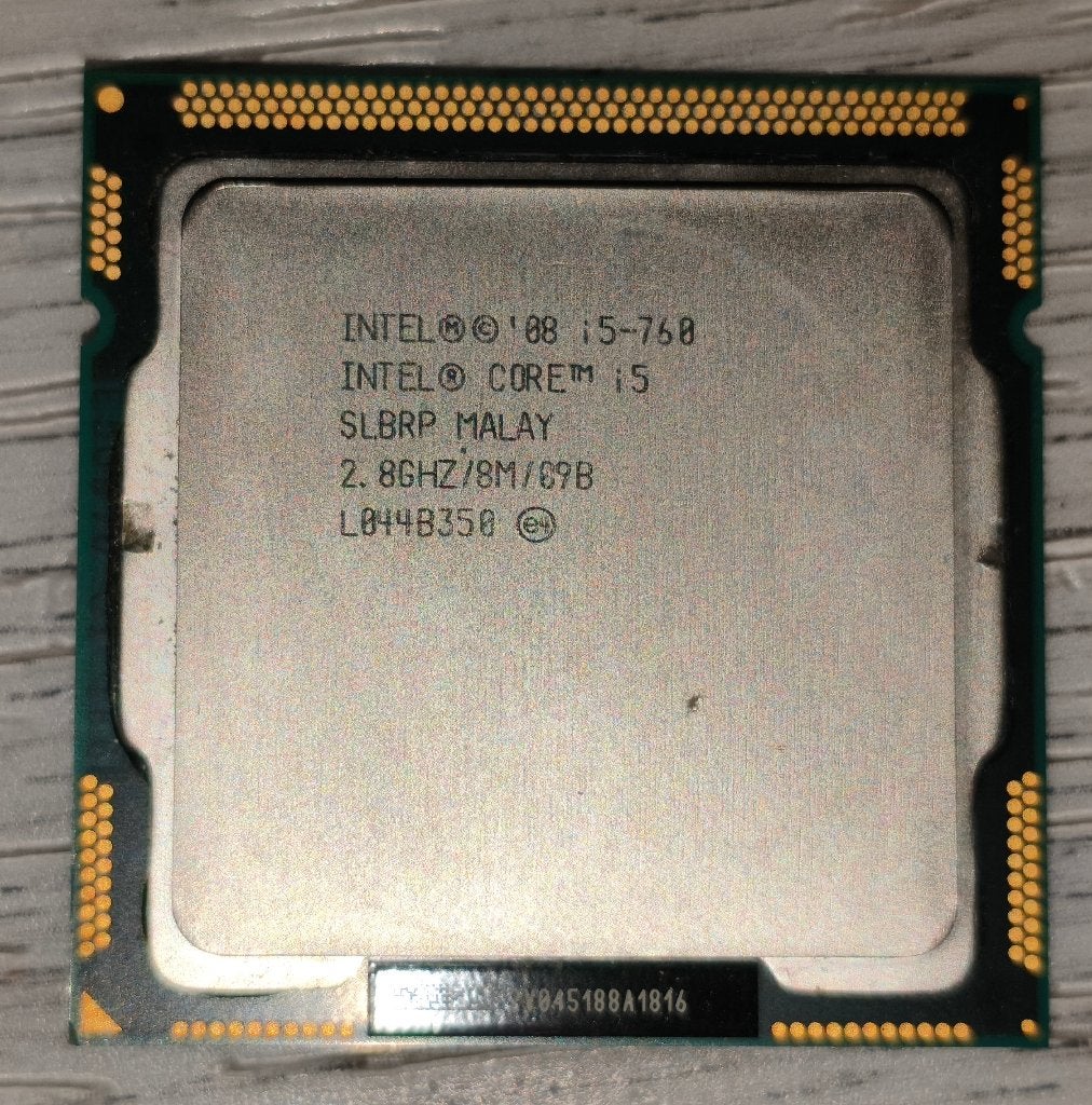 Intel Core i5-760 Processor - 2.80GHz Quad-Core, Computers en Software, Processors, Gebruikt, 4-core, LGA 1156, Intel Core i5