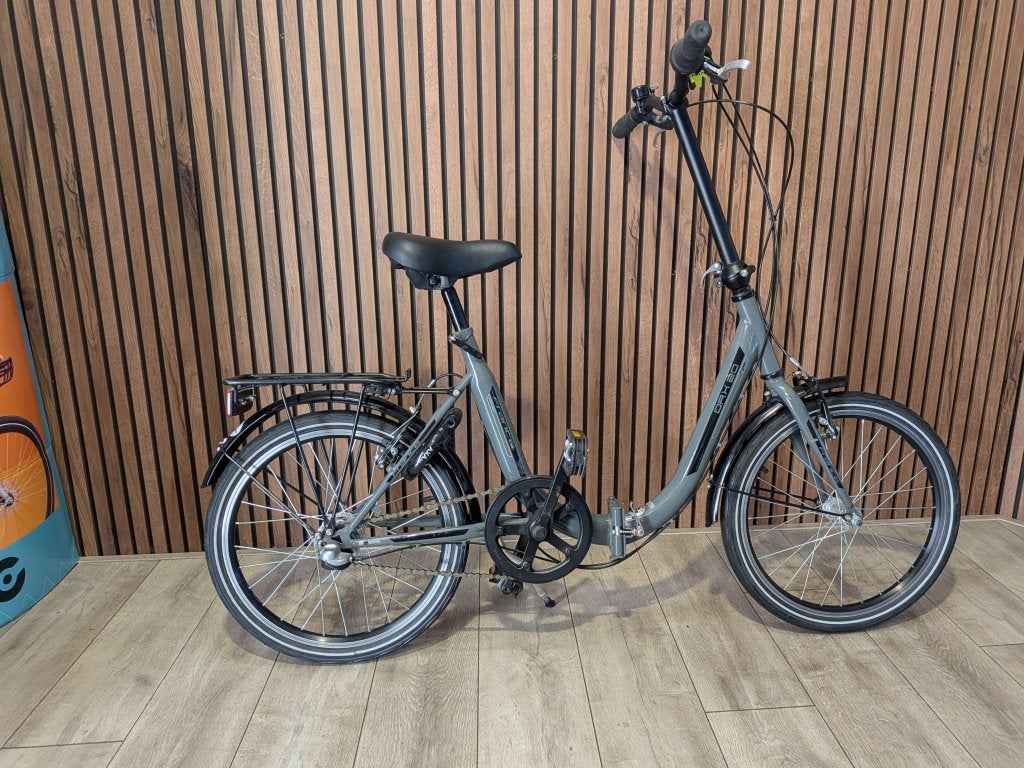 Oax 20 France 20 inch vouwfiets laag frame, 20 inch of meer, Gebruikt, Velgrem, Versnellingen