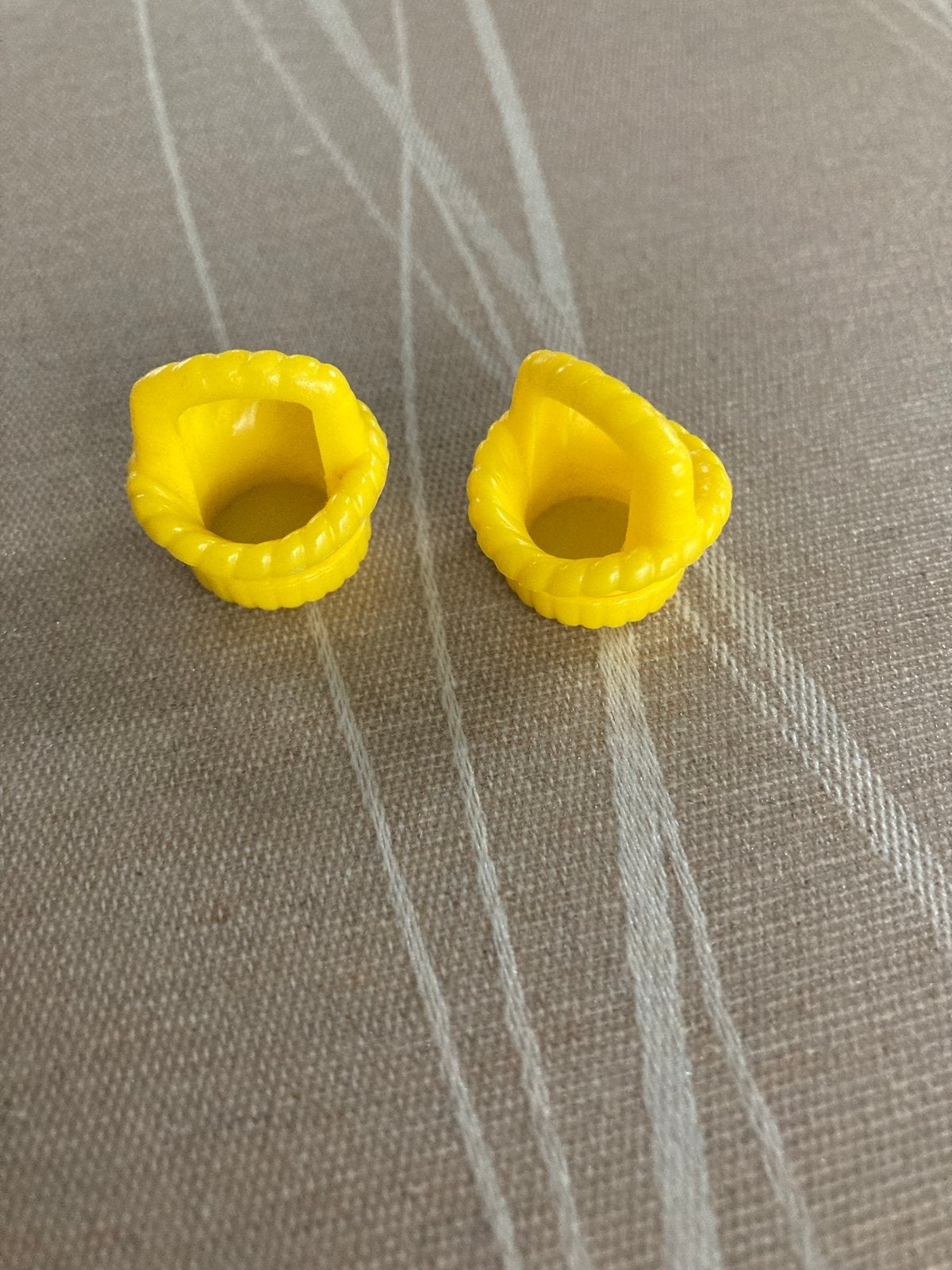 Playmobil gele mandjes met handvat., Ophalen of Verzenden, Zo goed als nieuw