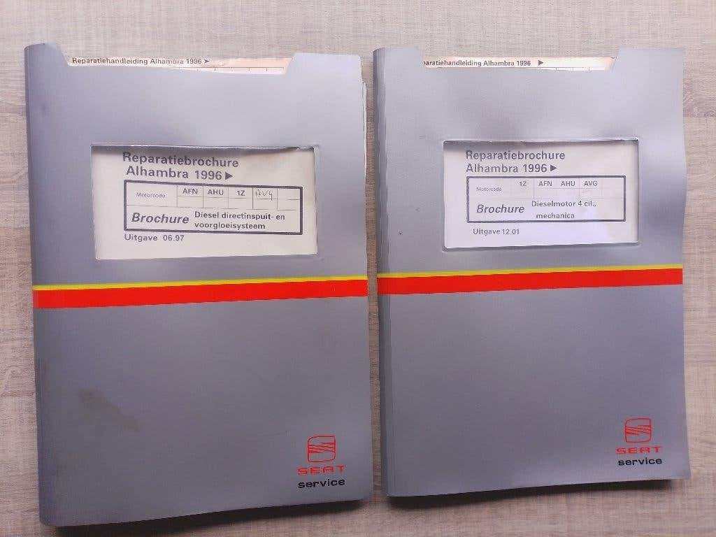Seat Vw dealer werkplaatsboek 1.9 TDi dieselmotor 1Z AFN AHU, Boeken, Ophalen of Verzenden, Gelezen, Volkswagen