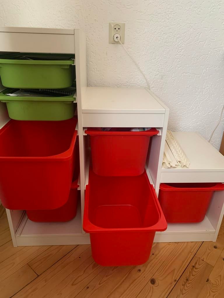 IKEA Trofast opbergcombinatie met bakken, Ophalen, Gebruikt, Kast