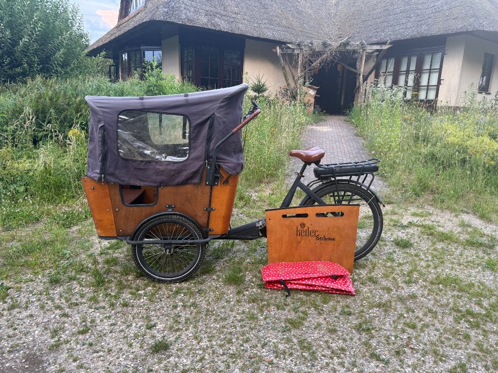 Keiler Exclusivo elektrische bakfiets | Accu 1 jaar oud, Fietsen en Brommers, Ophalen, Gebruikt, 4 kinderen of meer, Elektrisch