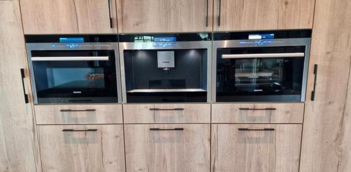 Siemens combimagnetron,stoomoven,koffiemachine in top staat!, Ophalen, Zo goed als nieuw, Stoom