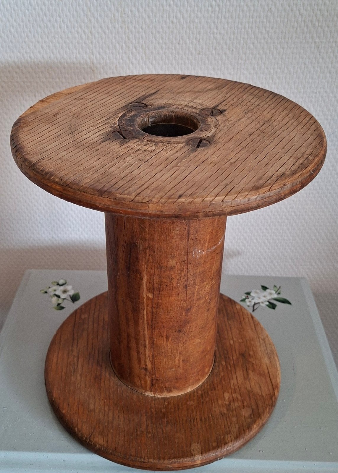 houten decoratie klos, Antiek en Kunst, Ophalen of Verzenden